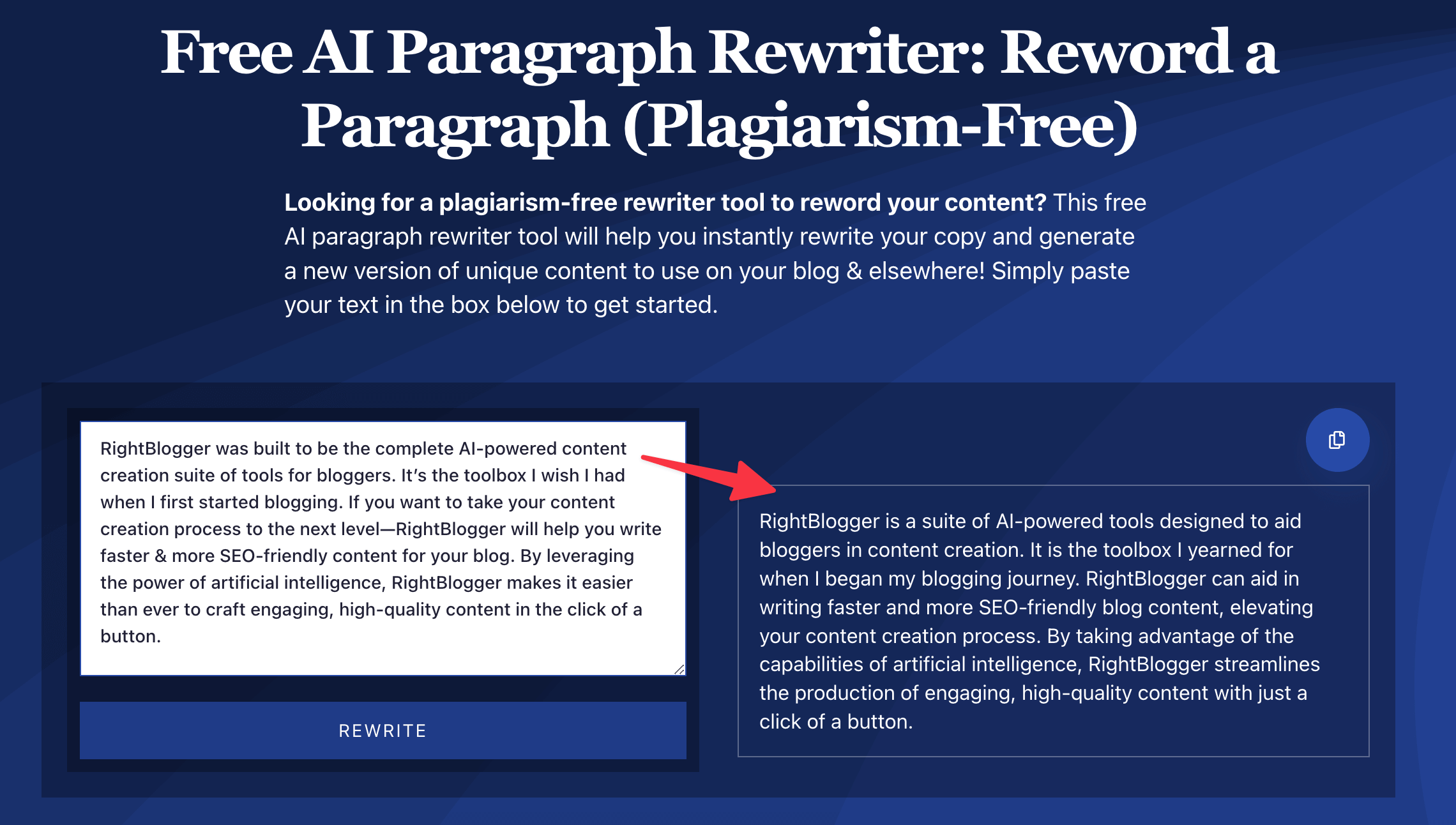 Free AI Paragraph Rewriter Tool (Reword, Rephrase and Paraphrase Paragraphs) Featured Image