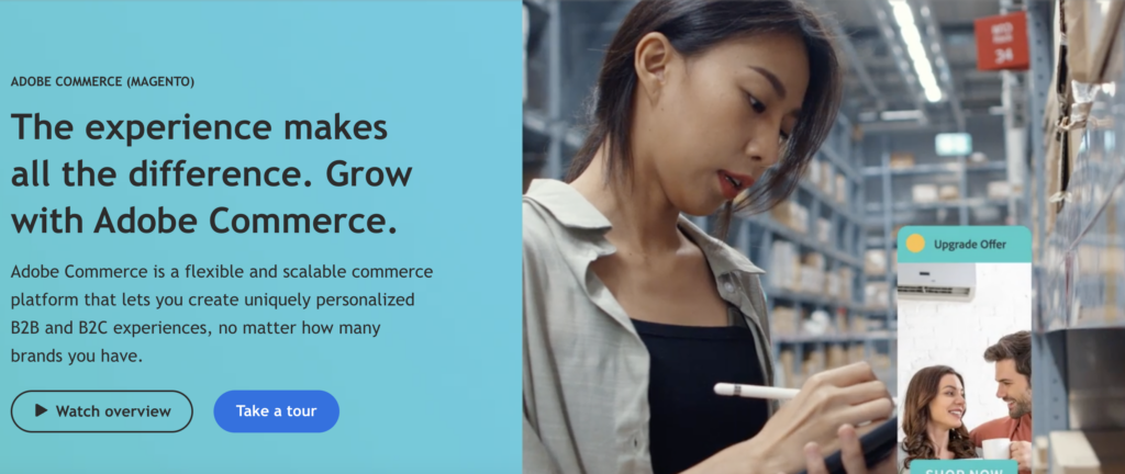 Best Ecommerce Website Builders - Adobe Commerce