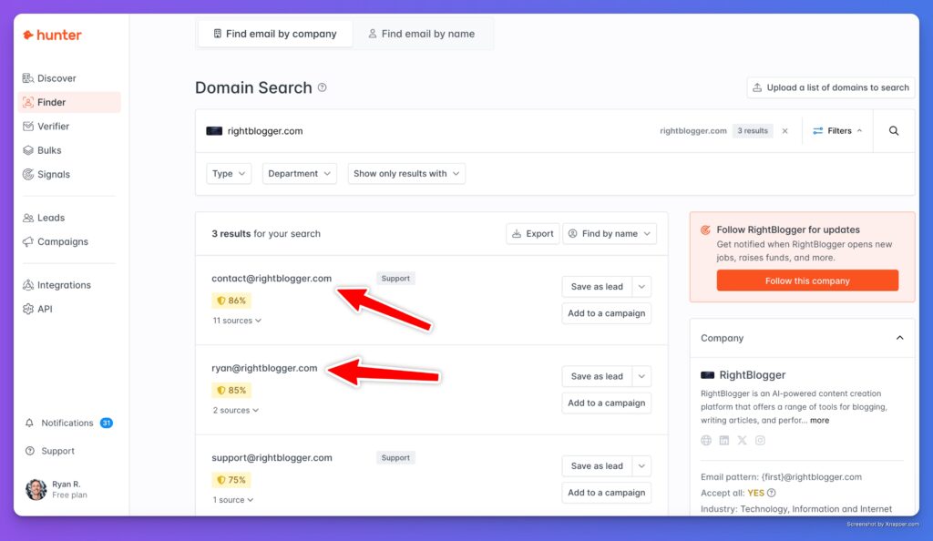 Hunter Review (2025) Product Screen Shot Tutorial